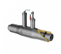Кран шаровой DN25 с воздушником, Ст 3сп (ГОСТ 3262—75) Ду25(33,5) - ППУ ОЦ